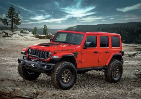 Jeep Wrangler Special Red