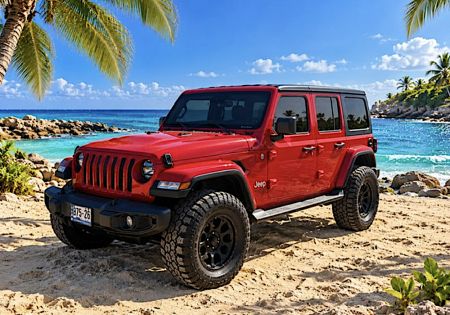 Jeep Wrangler Special Edition Red