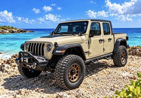 Jeep Wrangler Cabrio Gold Special Edition | 4x4 pick-up Curacao