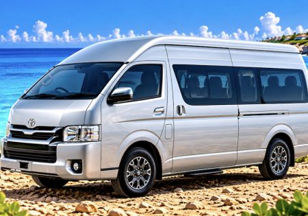 TOYOTA HIACE 12 SEATER ( MANUAL)