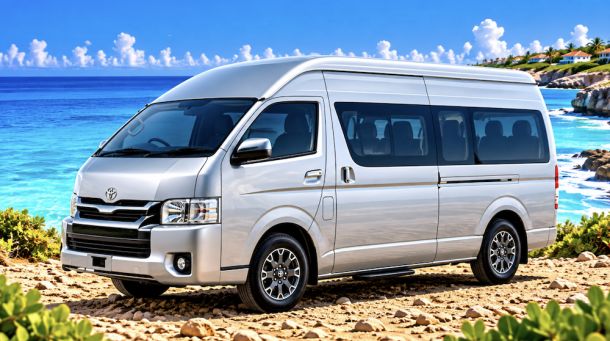 TOYOTA HIACE 12 SEATER ( MANUAL)