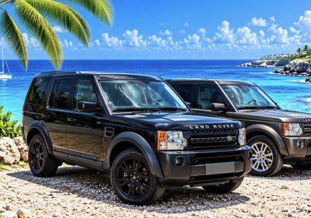 Landrover Discovery3 met 7 stoelen 440 PK benzine V8