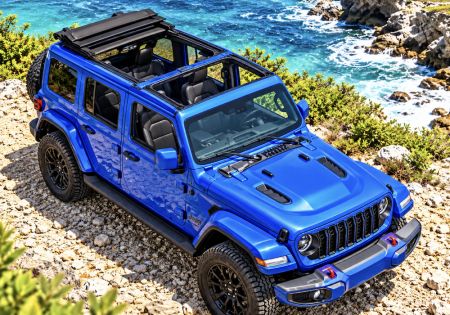 Jeep Wrangler Special Blue High altitude electric roof-convertible