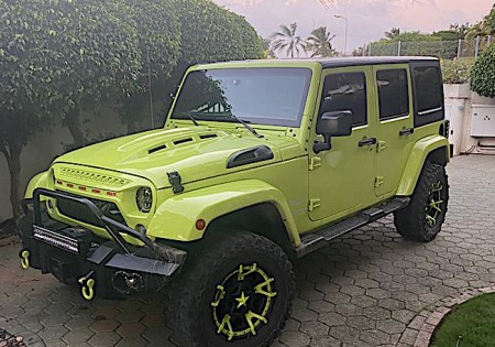 Jeep Wranglers Special Green