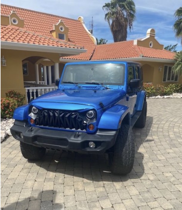 Jeep Wrangler Blauw